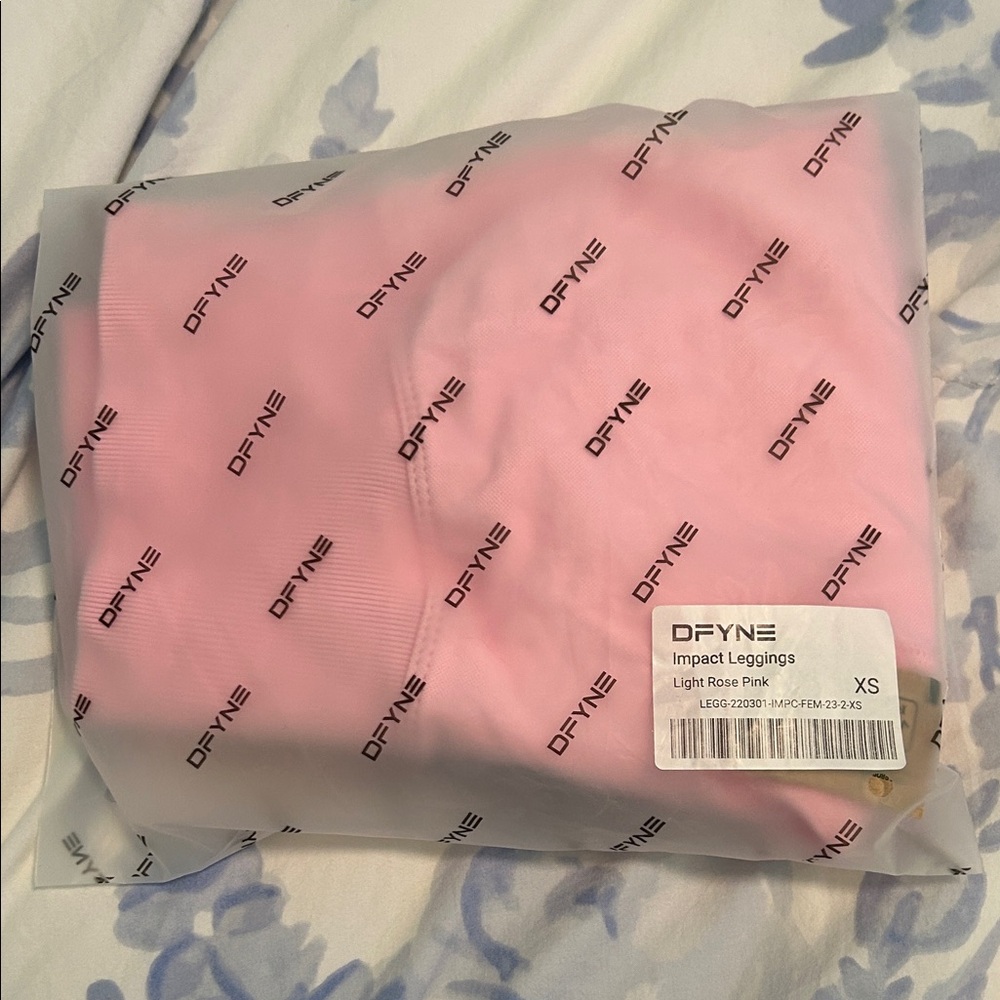 Dfyne Impact Leggings (Light Rose Pink)